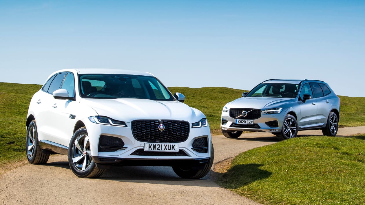 Jaguar F Pace Vs Volvo XC60 Auto Express